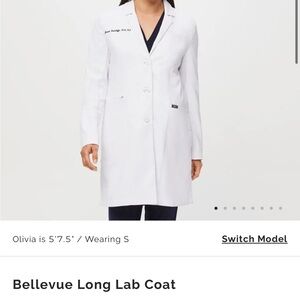 Figs Classic White Lab Coat